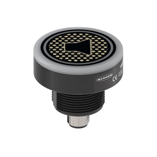 [813584] Banner K50 Pro Compact with Audible and IO-Link: 7-color RGB Indicator; 18-30 V dc; Polycarbonate; IP66, IP67, IP69K; Input: Bimodal; Colors: Multicolor; 5-pin M12 Integral QD (K50PCLRGB7KAQ)