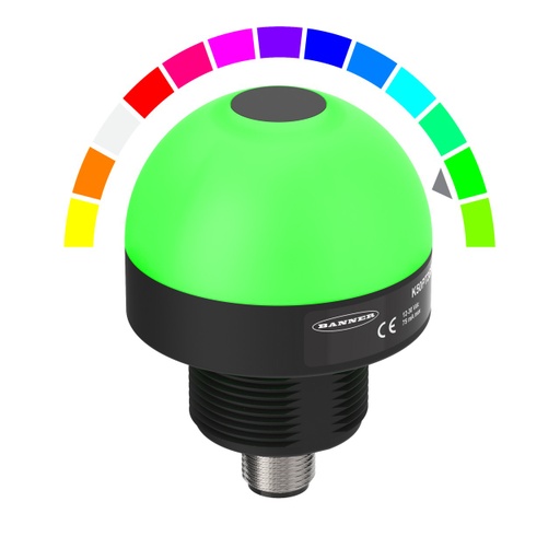 [811236] K50 Pro With Pro Editor: 3-Color Rgb Fixed-Field Sensor, K50PFF200AMGRY3Q
