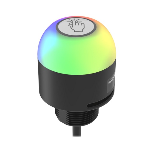 [812783] K50 Pro Touch Series: 3-Color Rgb Touch Sensor With Audible, K50PTAMGRY3A