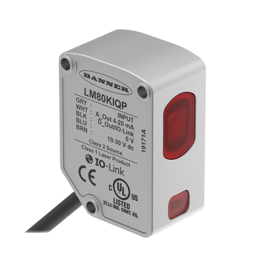 [807393] Laser Displacement Sensor, LM80KIQP