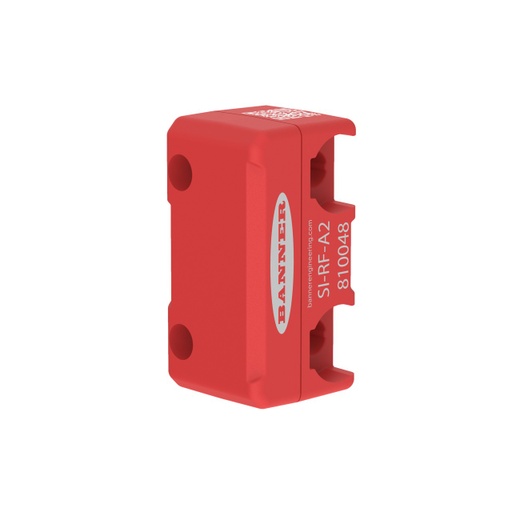 [810048] Banner SI-RF Safety Switch: Small Profile Actuator; Dimensions: 18 mm x 18 mm x 36 mm (SI-RF-A2)