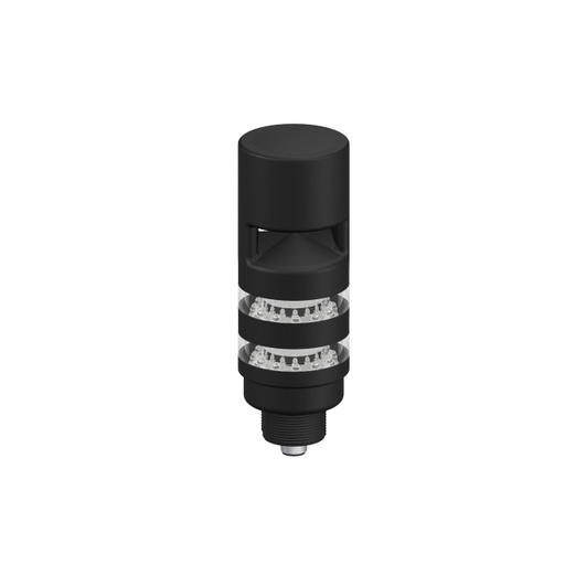 [811437] Banner TL50 Beacon Tower Light: 2-Color Sealed; Omnidirectional Pulsed Audible Indicator; Voltage: 12-30 V dc or 24 V ac; Environmental Rating: IP67; Input: Bimodal; Colors: Red flash Blue flash; 4-pin M12 Integral QD (TL50BLR2B2AOS3Q)