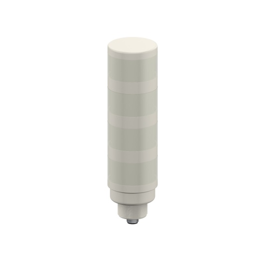 [806719] Banner TL50 Pro Tower Light, Standard Gray Housing: 4 Segment; Voltage: 10-30 V dc; Environ. Rating: IP67; Colors: Multicolor; 5-pin M12 Integral QD (TL50P4CQ)