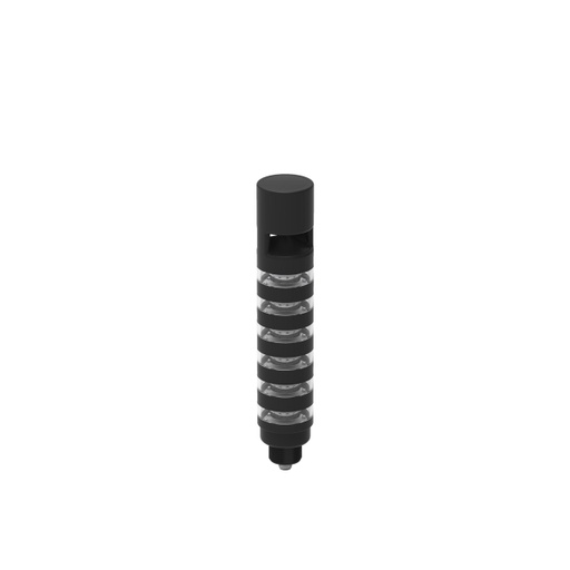 [807987] Tl50 Pro Tower Light With Omnidirectional Audible, Beacon Black Housing: 6 Lighted Segments, TL50PBL6AOSQ