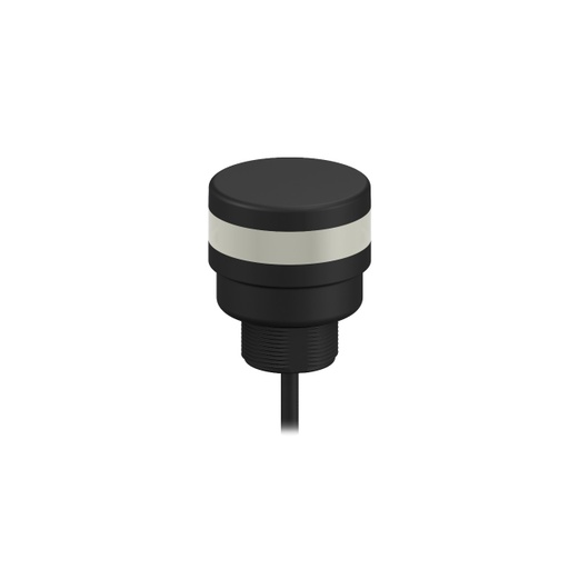 [809982] Banner TL50 Pro Tower Light with USB; 1 Segment; Voltage: 5 V dc; Environ. Rating: IP67; Compact Black Housing; Colors: Multicolor; USB Type A 2 m (79 in) PVC Pigtail QD (TL50PC1UQP)