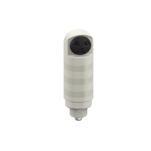 [810713] Banner TL50 Pro Tower Light with Sealed Loud Audible, Beacon Gray Housing: 3 Lighted Segments; Voltage: 10-30 V dc; Environ. Rating: IP67; Colors: Multicolor; 5-pin M12 Integral QD (TL50PBL3ALSCQ)