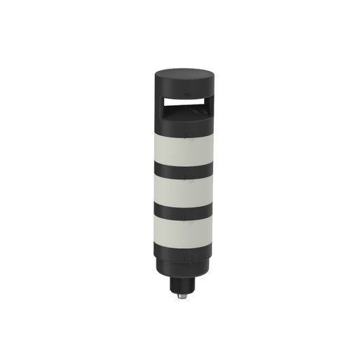 [809484] Tl70 Tower Light, Black Housing: 3-Color Loud Multitone Audible Indicator, TL70GYRALMQ
