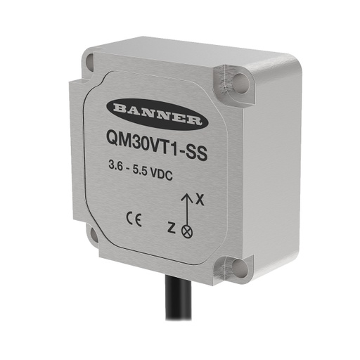 [808649] Vibration And Temperature Sensor, QM30VT1-SS