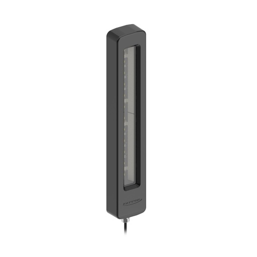 [807743] Banner WLH60 High Temperature Light; Length: 640 mm; Black E-Coated Aluminum; Voltage: 24 V dc; Environmental Rating: IP68g, IP69K; Color: White; Window: Glass; 9 m (30 ft) Integral Cable; Side exit (WLH60XW640GB W/30)