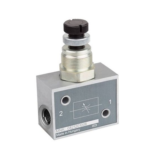 [0820400004] AVENTICS AP Series Directional Poppet Valve, Push Button, G 1/4 Internal Thread, Aluminum, 3/2 Directional
