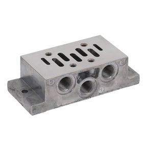 [1825503143] AVENTICS HV Series ISO 5599-1 Size 1 Single Subbase, G 1/4 Ports