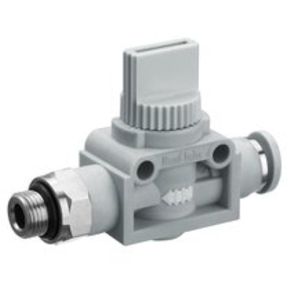 [R412005459] AVENTICS QR1-ASG Series Shut-Off Valve, G 1/8 Port, Ø 6 mm Push-In Fitting