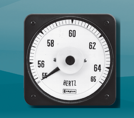 [078-41LJ-SEAN-AN] Crompton Hi-Shock Sealed Switchboard Frequency Meter