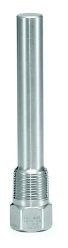 [VCB201(3/8)08] Ultra-High Temperature Pasteurization (UHT) Thermowell, 0.134 Bore, 1 3/8" "S" Dimension, 316 SS