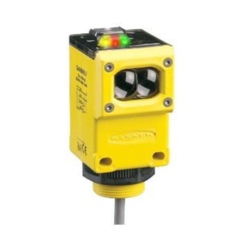 [37003] Banner Q45 Series: Emitter; Range: 60 m; Input: 90-250 V ac; Output: Not Applicable; 3-pin Mini Integral QD (Q452EQ)