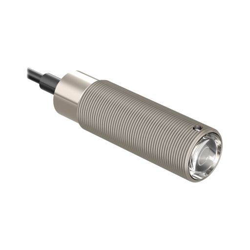 [37143] Banner SM30 Series: Stainless Steel Barrel Receiver/Emitter; Range: 150 m; Input: 10-30 V dc; Output:Bi-Modal NPN/PNP LO and DO; 2 m Cable (SM30SRLE)