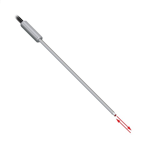 [39127] Banner Plastic Fiber, Diffuse Reflective; Core Dia.: 0.5 mm; Fiber Length 2 m; Probe, Ferrule; Free cut (PBPF26U)