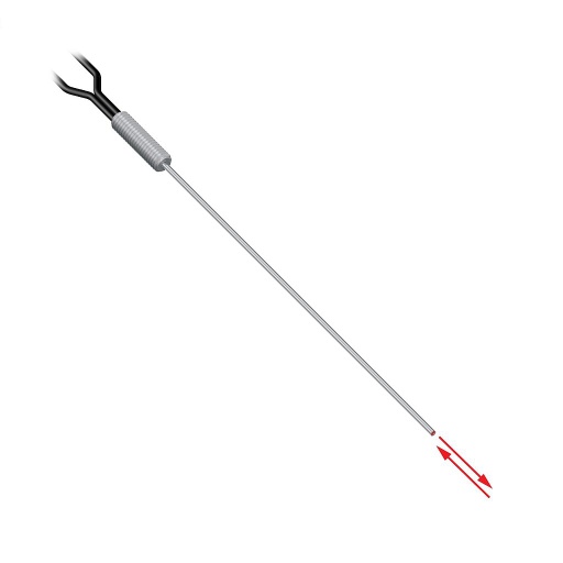 [39992] Banner Plastic Fiber, Diffuse Reflective; Core Dia.: 0.25 mm; Fiber Length 2 m; Probe; Free cut (PBP16U)