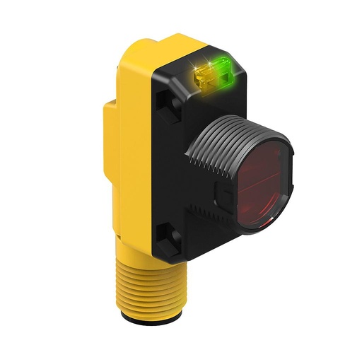 [13714] WORLD-BEAM QS18 Series: Aperture optic to reduce prox - Integral Euro-Style Quick-Disconnect Connector (QS18RPH6LVBQ8-13714)