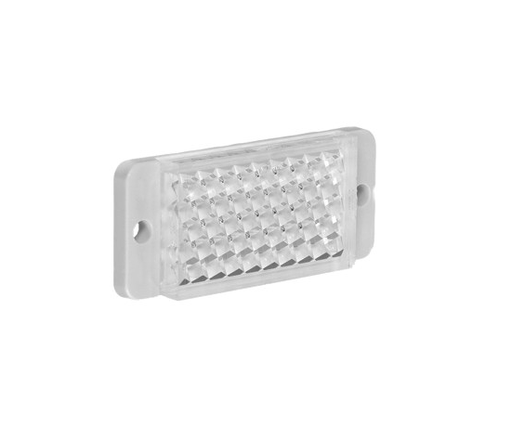 [49810] Banner Retroreflective Target: Rectangular 40 x 23.5 mm; Reflectivity Factor: 1.4; Max Temp = 50 degrees C; Plastic - two screw holes for Mounting (BRT-35X20A)
