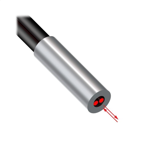 [51786] Banner Plastic Fiber, Diffuse Reflective; Core Dia.: 1 mm; Fiber Length 2 m; Ferrule; DuraBend, Free cut (PBF46UHF)