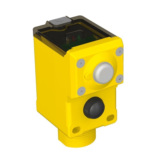[55351] Banner Wireless Q45 Sensor; Button & Light 2.4 GHz 65 mW; Red and Yellow LEDs (DX80N2Q45BL-RY)