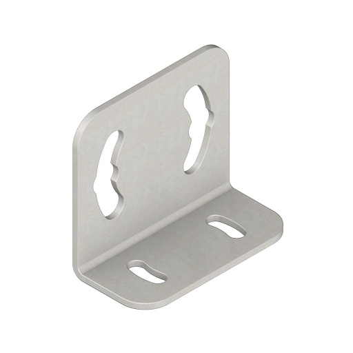 [55554] Banner Bracket: Short Mounting; 18-gauge Stainless Steel Short Bracket; Used with VS1 Sensors (SMBVS1S)