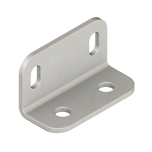 [56797] Banner Bracket: Short Compact Mounting; 18-gauge Stainless Steel Short Compact Bracket; Used with VS1 Sensors (SMBVS1SC)