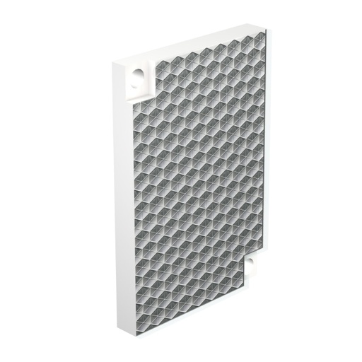 [14879] Banner Retroreflective Target: Rectangular 60 x 40 mm; Reflectivity Factor: 1.4; Anti-fogging coating White Plastic - two screw holes for Mounting (BRT-60X40AF)