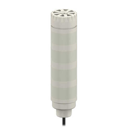 [15138] TL50 Tower Light, Gray Housing: 4-Color Audible Indicator (TL50BGYRAC)