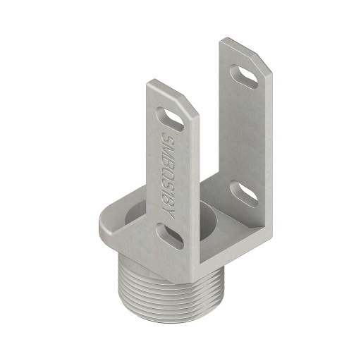 [68865] Bracket: Sensor Side Mount with Threaded M18x1 Base (SMBQS18Y)
