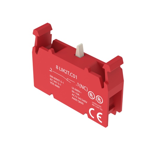 [69693] ES CONTACT NC NC E-STOP BUTTON CONTACT (8-LM2T-C01)