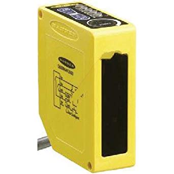 [70094] Banner Q60 Series: Adjust-Field Visible Red Univer Volt; Range: 200-1000 mm; Input: 12-250 V dc or 24-250 V ac; Output: Electromechanical Relay (SPDT); 2 m (6.5 ft) Cable (Q60VR3AFV1000)