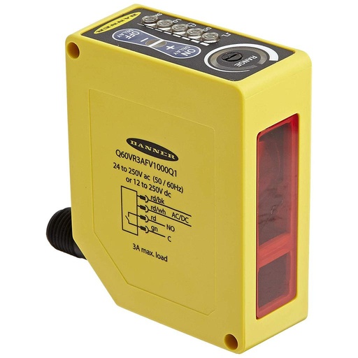 [70095] Q60 Series: Adjust-Field Visable Red Univer Volt (Q60VR3AFV1000Q1)