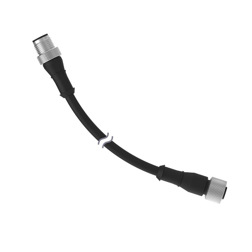 [72338] Cordset A-Code M12 to A-Code M12 Double Ended (DEE2R-575D)