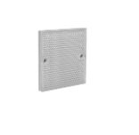 [73690] Banner Retroreflective Target: Square 84 x 84 mm; Reflectivity Factor: 2.0; Max Temp = 50 degree C; Plastic - Screw Hole for Mounting (BRT-84X84A)