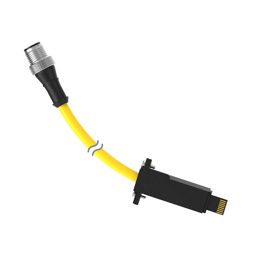 [17191] Cordset A-Code M12 to LP-Custom Double Ended (DELPE-121E)