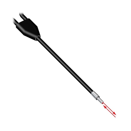 [17233] Banner Diffuse Mode Bifurcated Glass Fiber 36 long; 0.125 dia. Bundle; PVC Sheath; Ferruled sensing tip 0.5 long (BF23P)