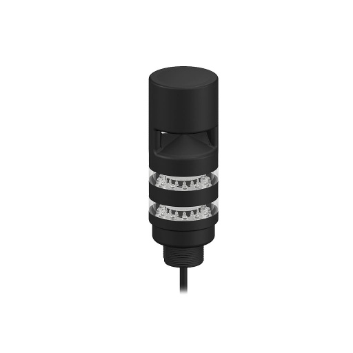 [75310] Banner TL50 Beacon Tower Light: 2-Color Sealed; Omnidirectional Continuous Audible Indicator; Voltage: 12-30 V dc or 24 V ac; Environmental Rating: IP67; Input: Bimodal; Colors: Green Red; 2 m (6.5 ft) Integral Cable (TL50BLGRAOS)