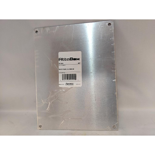 [BP1010A] Heartland Series Standard Aluminum Back Panel 10 x 10 in.