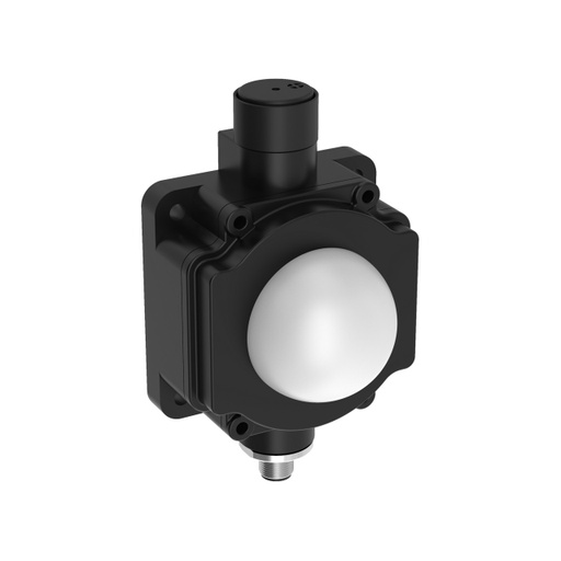 [78517] Banner K80 Series EZ-LIGHT: 3-Color Audible Indicator; Voltage: 18-30 V dc; Housing: Polycarbonate; IP50; Tone: Steady; Input: PNP; Colors: Green Red Yellow; M12 Integral QD (K80LGRA1YPQ)