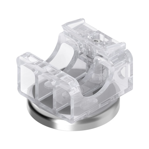 [800632] Banner Bracket: For Use with WLS27; Universal Clamp; One Bracket; Clear Copolyester; Magnet Mount (LMBWLS27U-MAG)