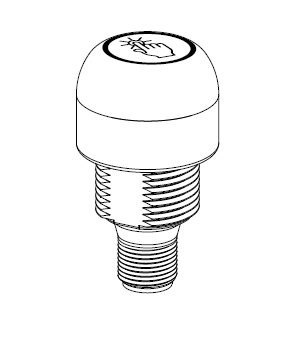 [801697] Banner K30 Series EZ-LIGHT: 1-Input-Color Touch Sensor Gen 2; Voltage: 12-30 V dc; Housing: Polycarbonate; IP67 IP69K; Input: PNP (NO); Colors: None - Power Applied; Blue - Input Active; 4-pin M12 Integral QD (K30APT2XBF2Q)