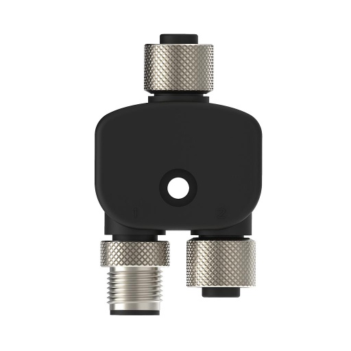 [803434] M12 Quick Disconnect Splitter Connector (CSB-M1250M1250)