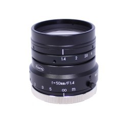 [803867] Banner C-Mount 1 in Format 50 mm Lens; with Focus & Aperture Lock; Imager size: 1 in - metal housing; Kowa (LCF50LK1F	)