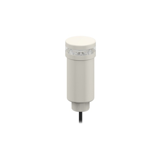 [804037] Beacon Tower Light, Gray Housing: 1-Color Indicator (TL50BLZR2C)
