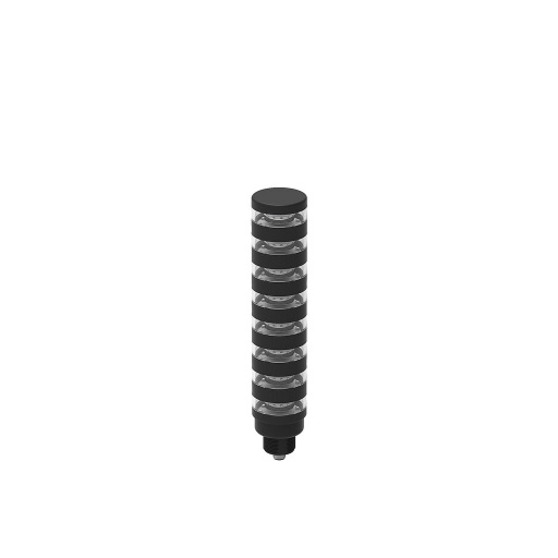 [804939] TL50 Pro Tower Light with IO-Link, Beacon Black Housing: 8-Segment (TL50BL8KQ)