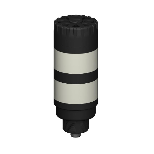 [804943] TL50 Pro Tower Light with IO-Link Audible, Standard Black Housing: 2-Segment (TL502AKQ)