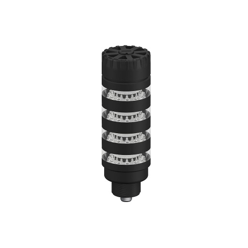 [804971] TL50 Pro Tower Light with IO-Link Audible, Beacon Black Housing: 4-Segment (TL50BL4AKQ)