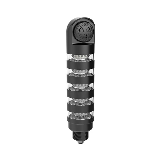 [804987] TL50 Pro Tower Light with IO-Link Sealed Loud Audible, Beacon Black Housing: 5-Segment (TL50BL5ALSKQ)